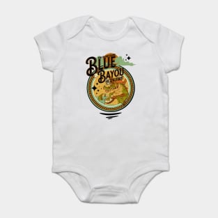 Blue Bayou Restaurant New Orleans Square Bar Lounge California Baby Bodysuit